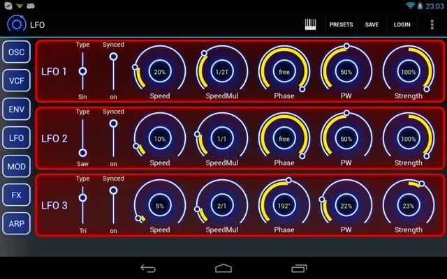 Heat Synthesizer Demo android App screenshot 3