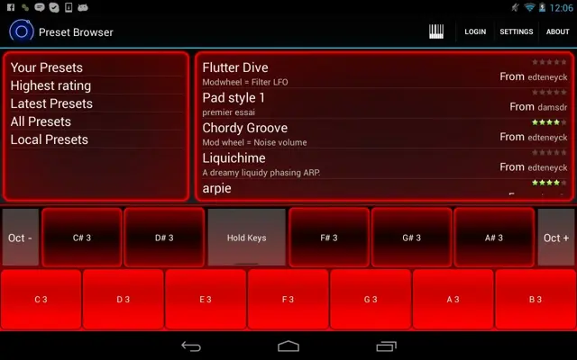 Heat Synthesizer Demo android App screenshot 5