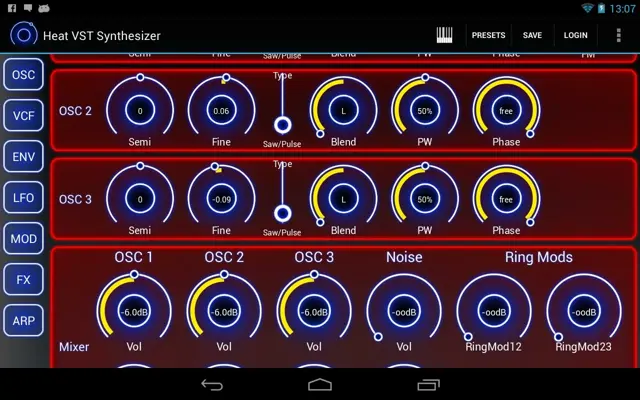 Heat Synthesizer Demo android App screenshot 6